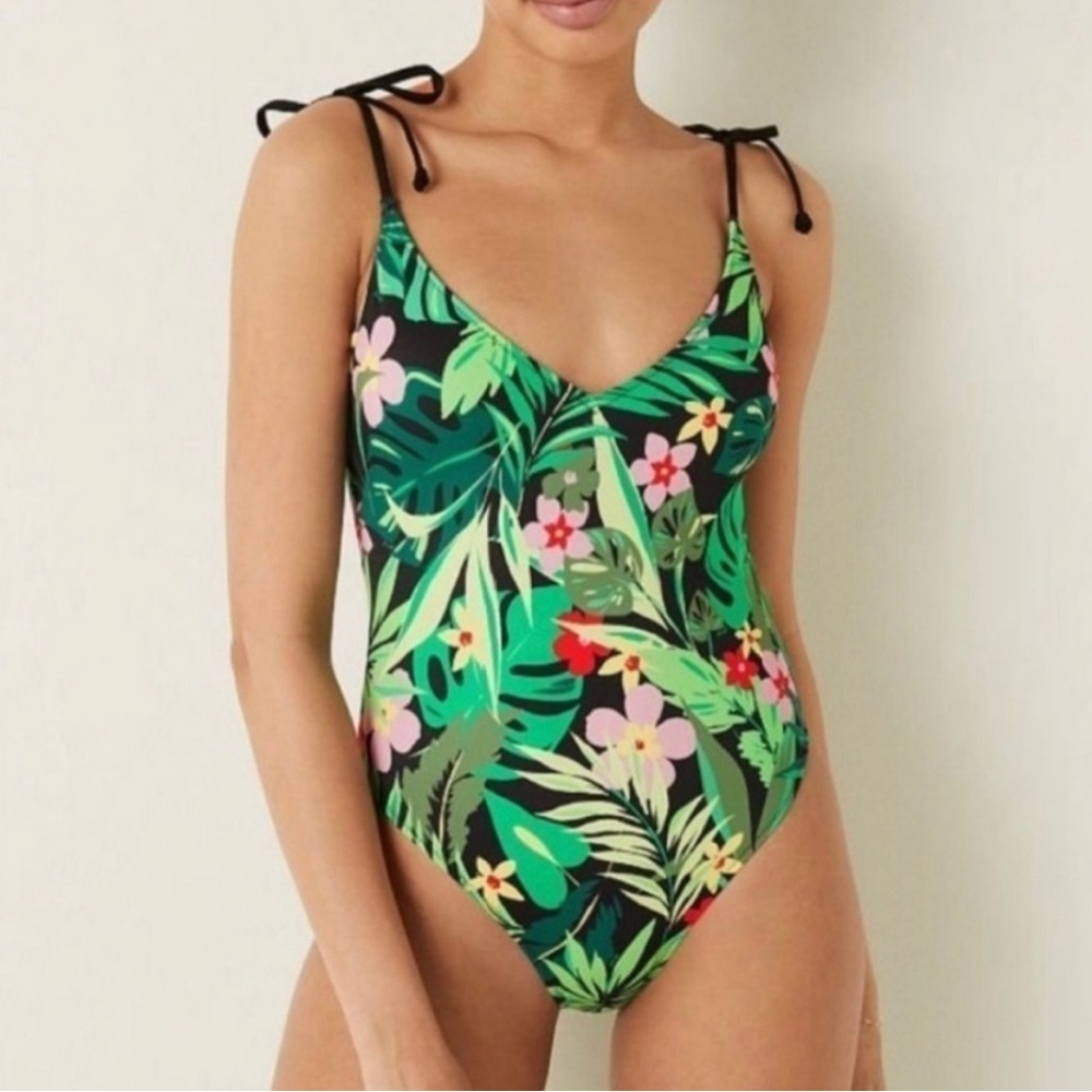 Victorias Secret PINK tropical print one piece - XXL - Brand New With Tags